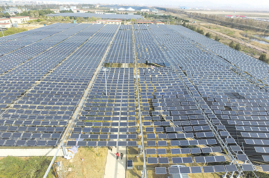 2019年度湖南省優(yōu)質(zhì)工程展示 長(zhǎng)善垸污水處理廠光伏發(fā)電——綠色能源與環(huán)保工程的創(chuàng)新融合